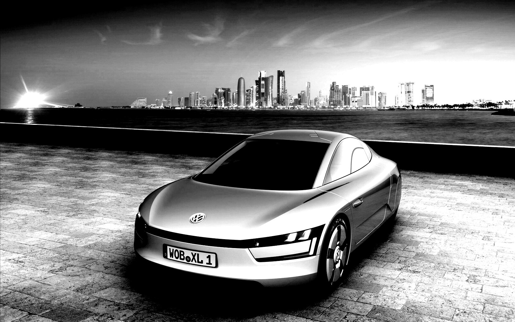 Очень красивый концепткар от фольксваген обои