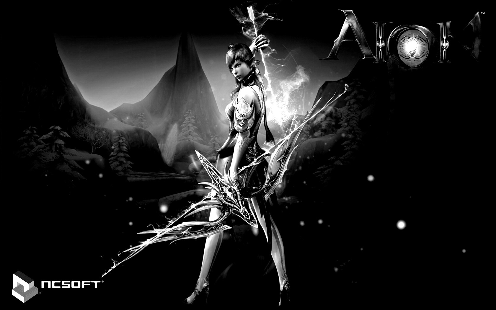 Эльфийка из Aion обои