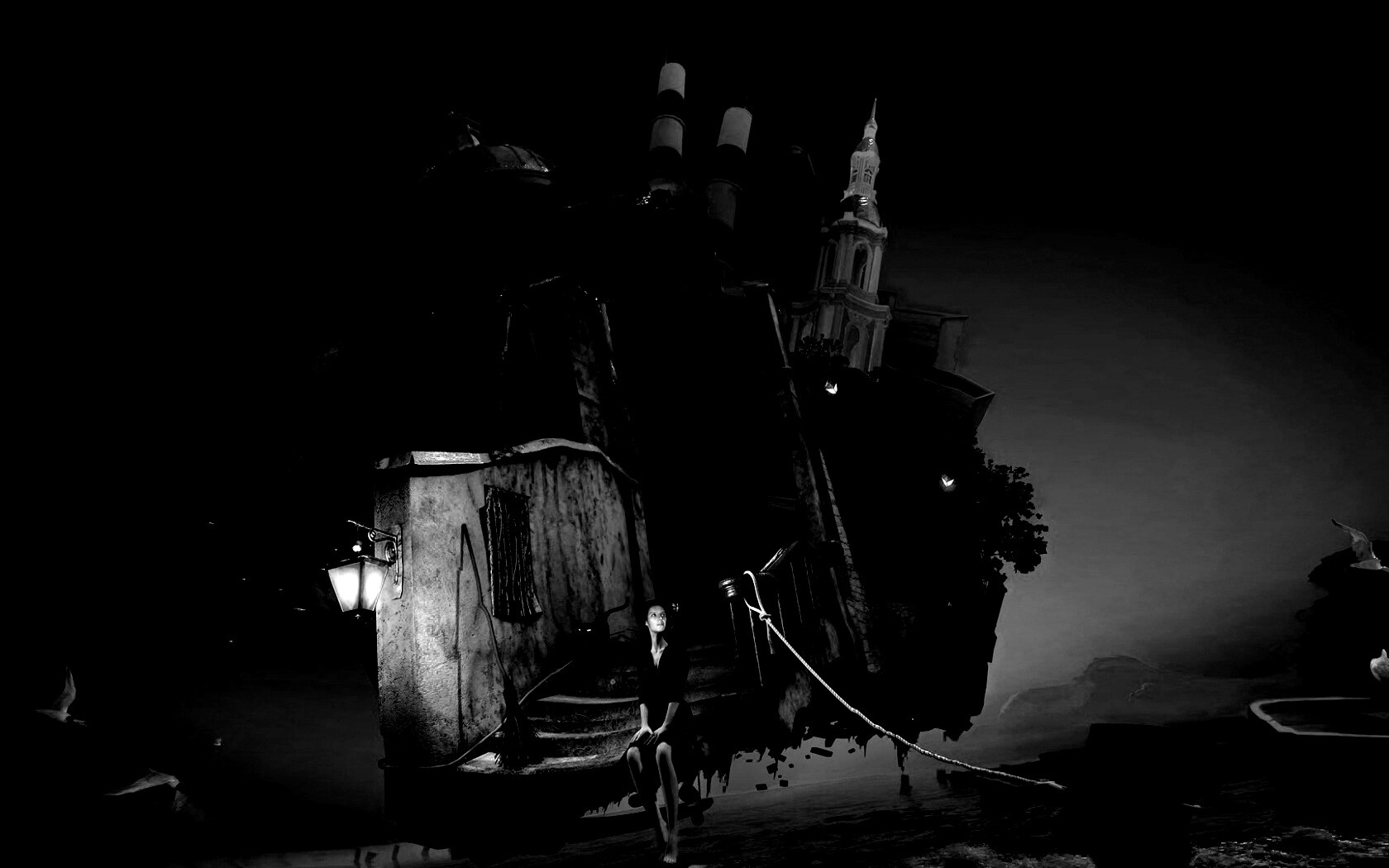 Мрачный Питер обои