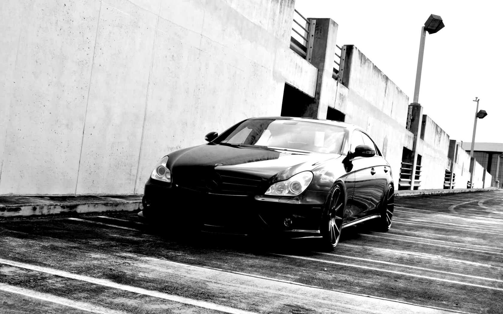 Mercedes сды55 AMG обои