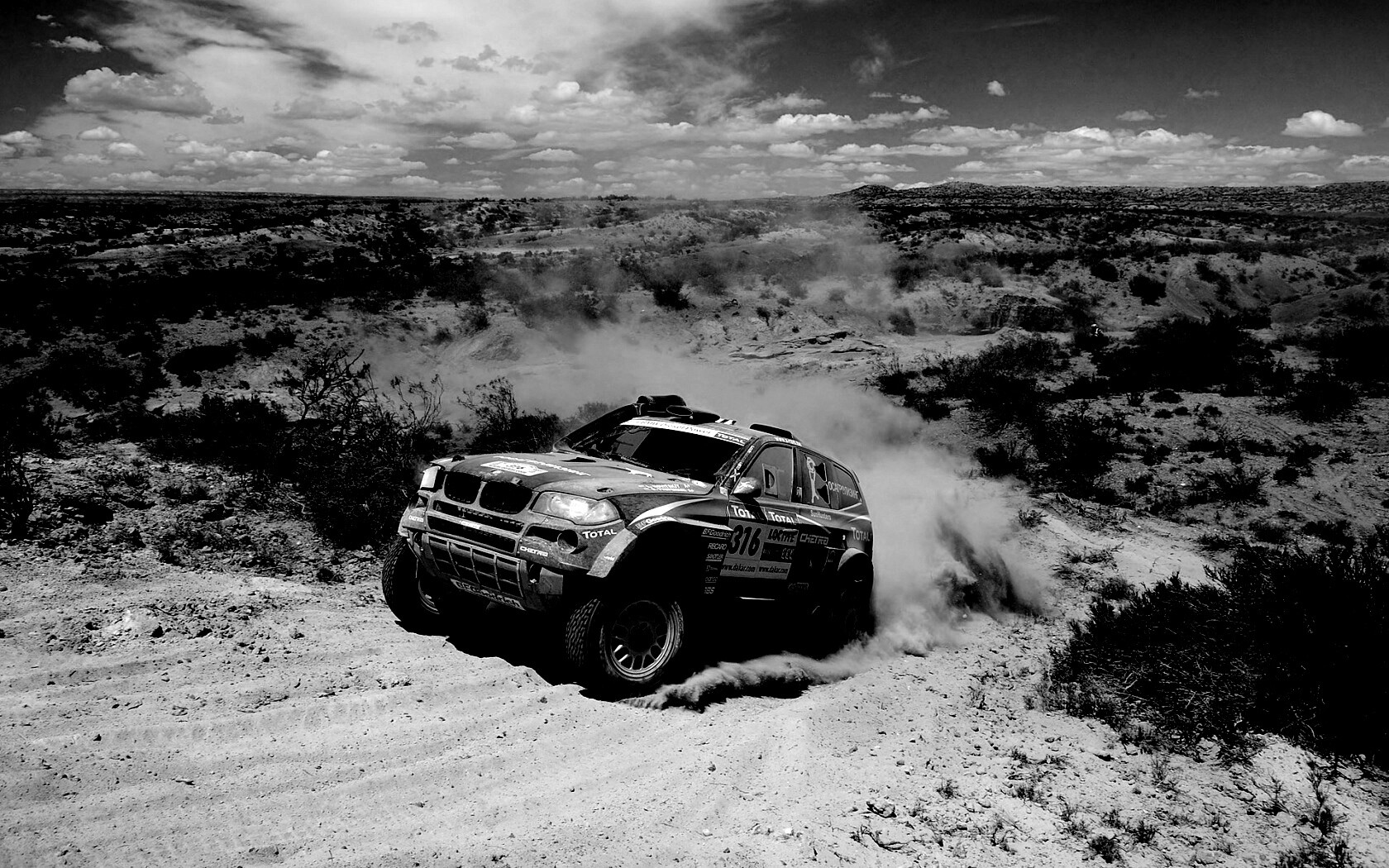 Раллийный BMW X3 обои