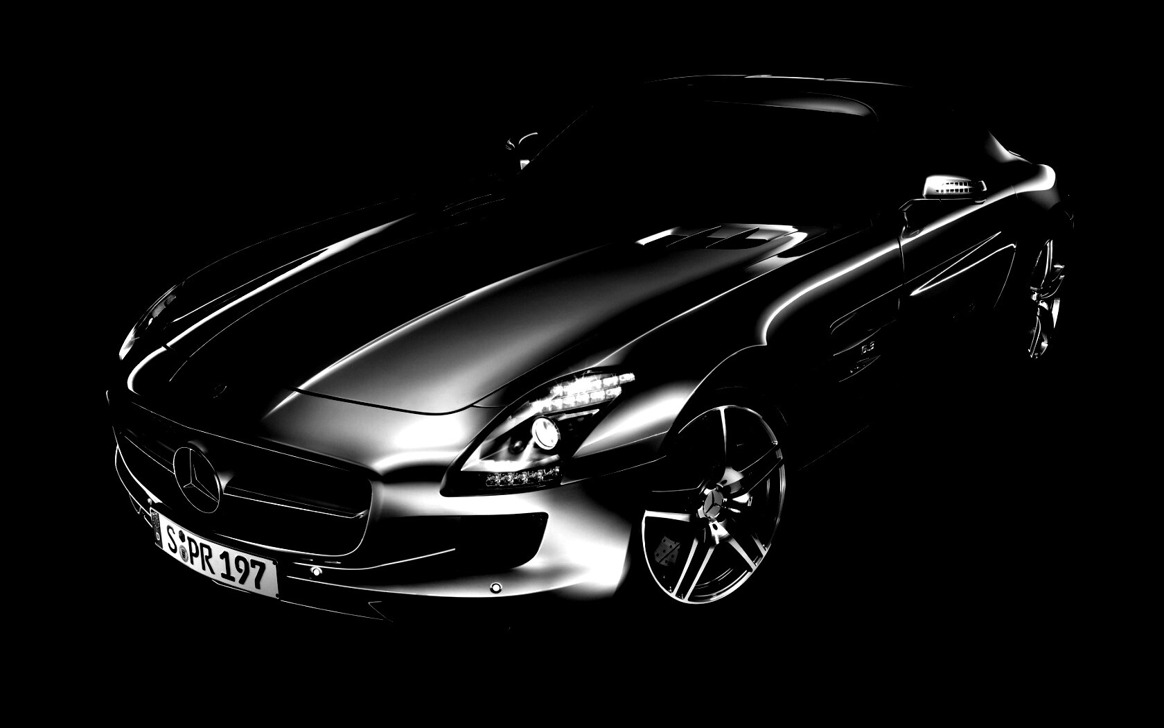 Mercedes SLS обои