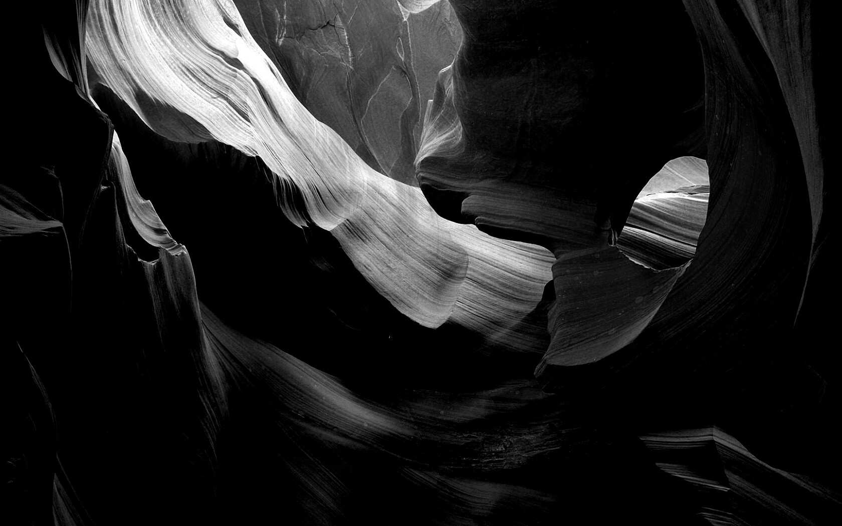 Оранжевая пещера обои