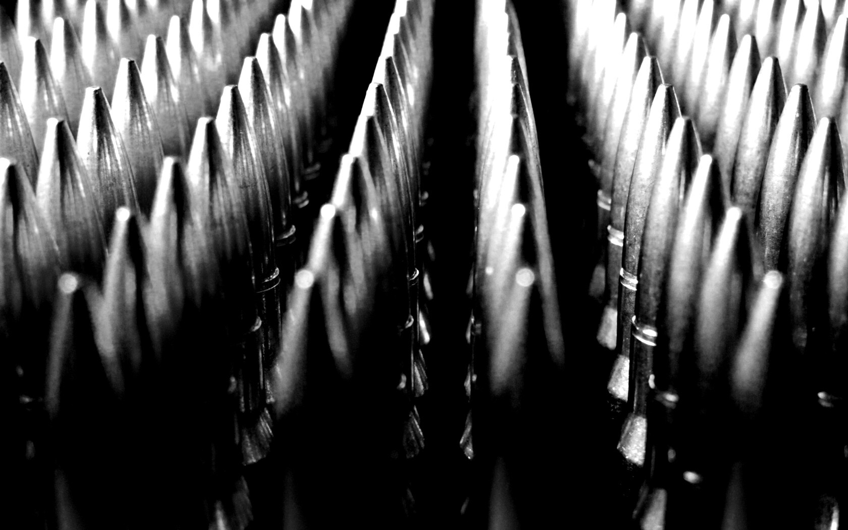 Стройные ряды патронов обои