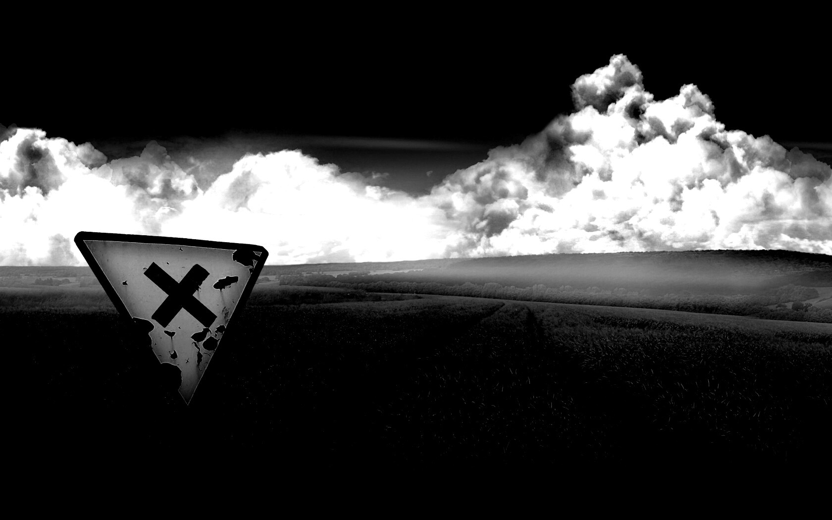 Проход воспрещен обои