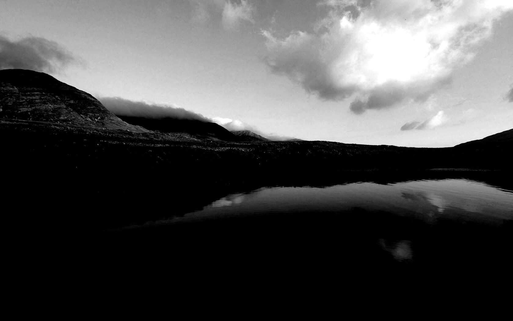 Зеркальное озеро обои