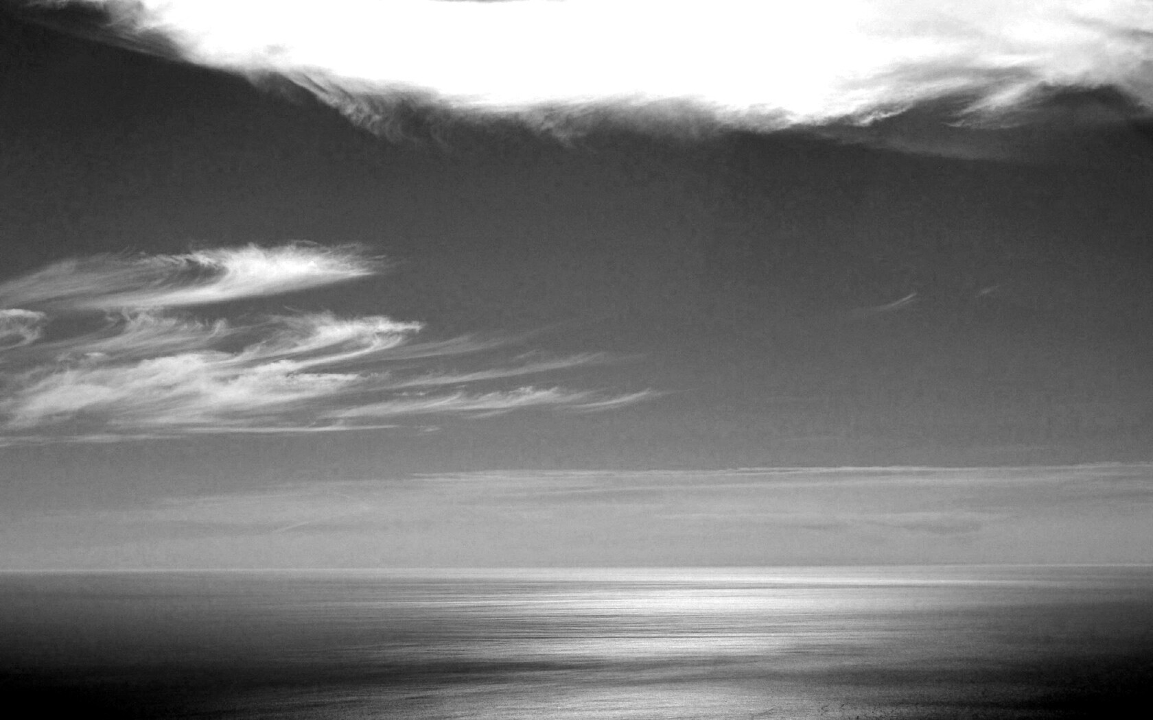 Чистый морской горизонт обои