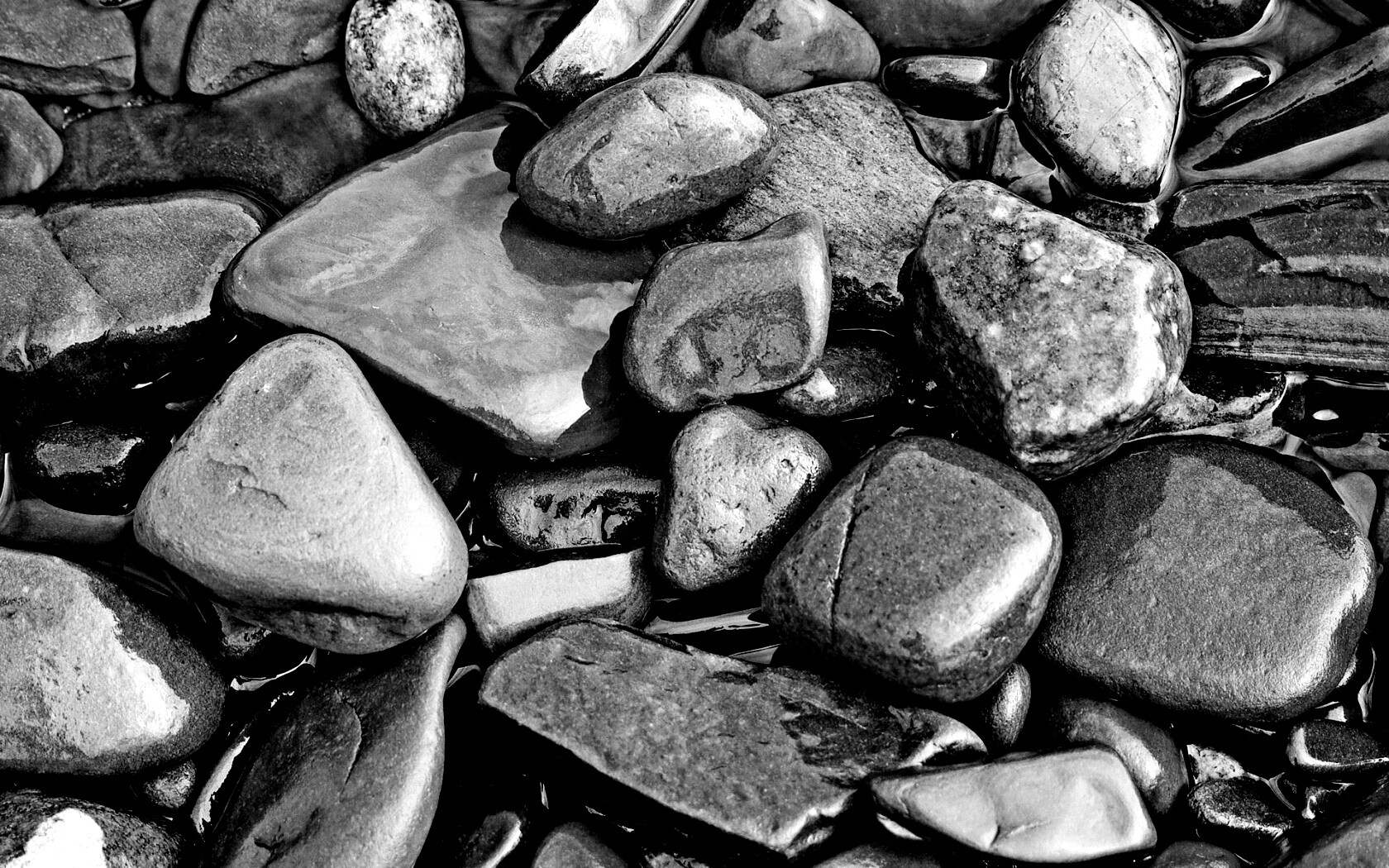 Морские камешки обои