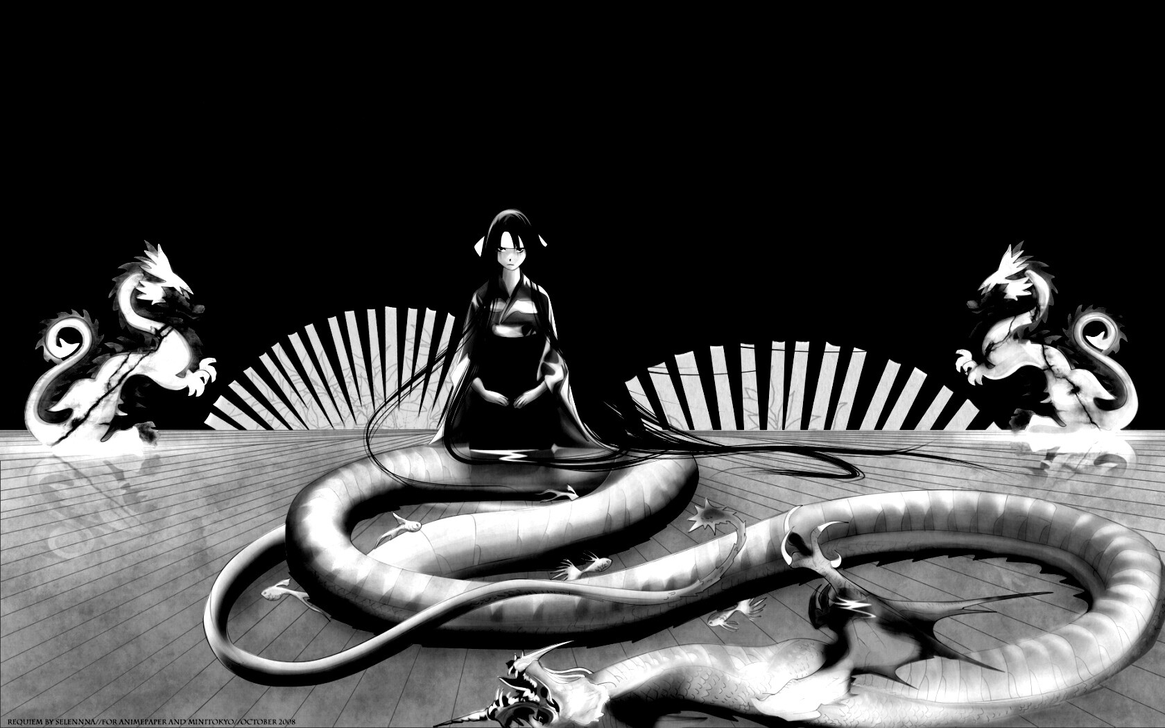 Победившая дракона обои