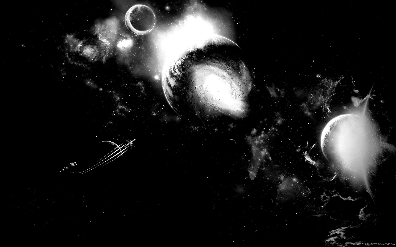 Звездный корабль обои