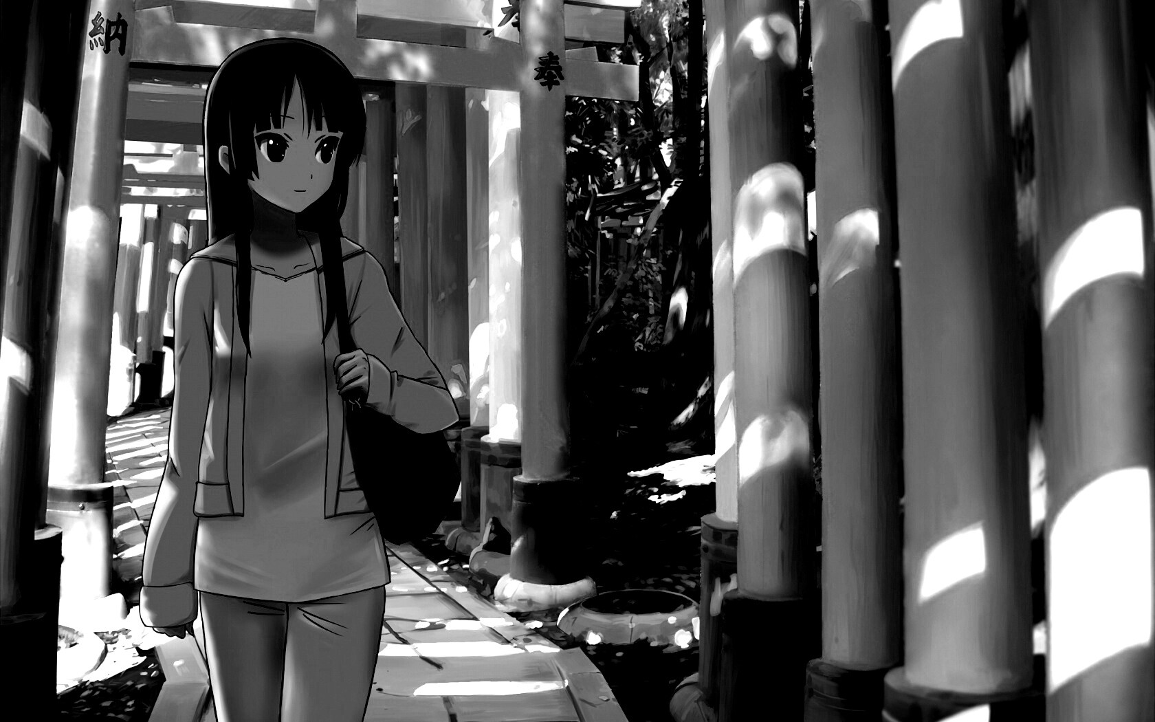 Акияма Мио обои