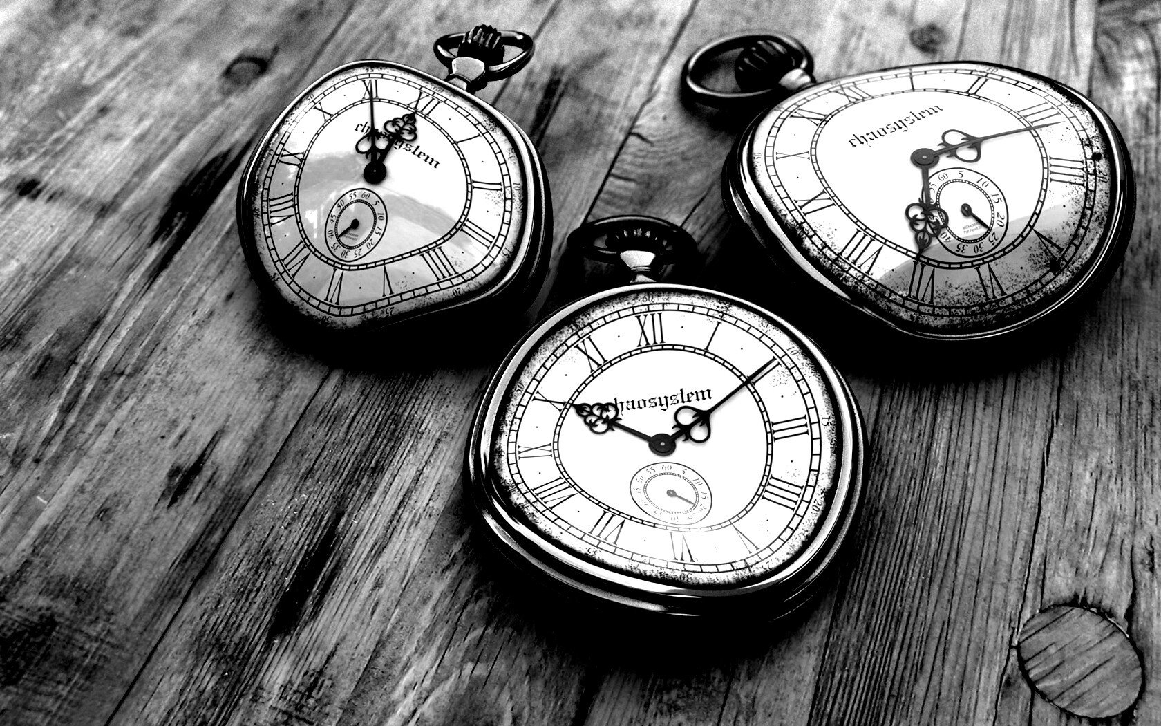 Изогнутые часы обои