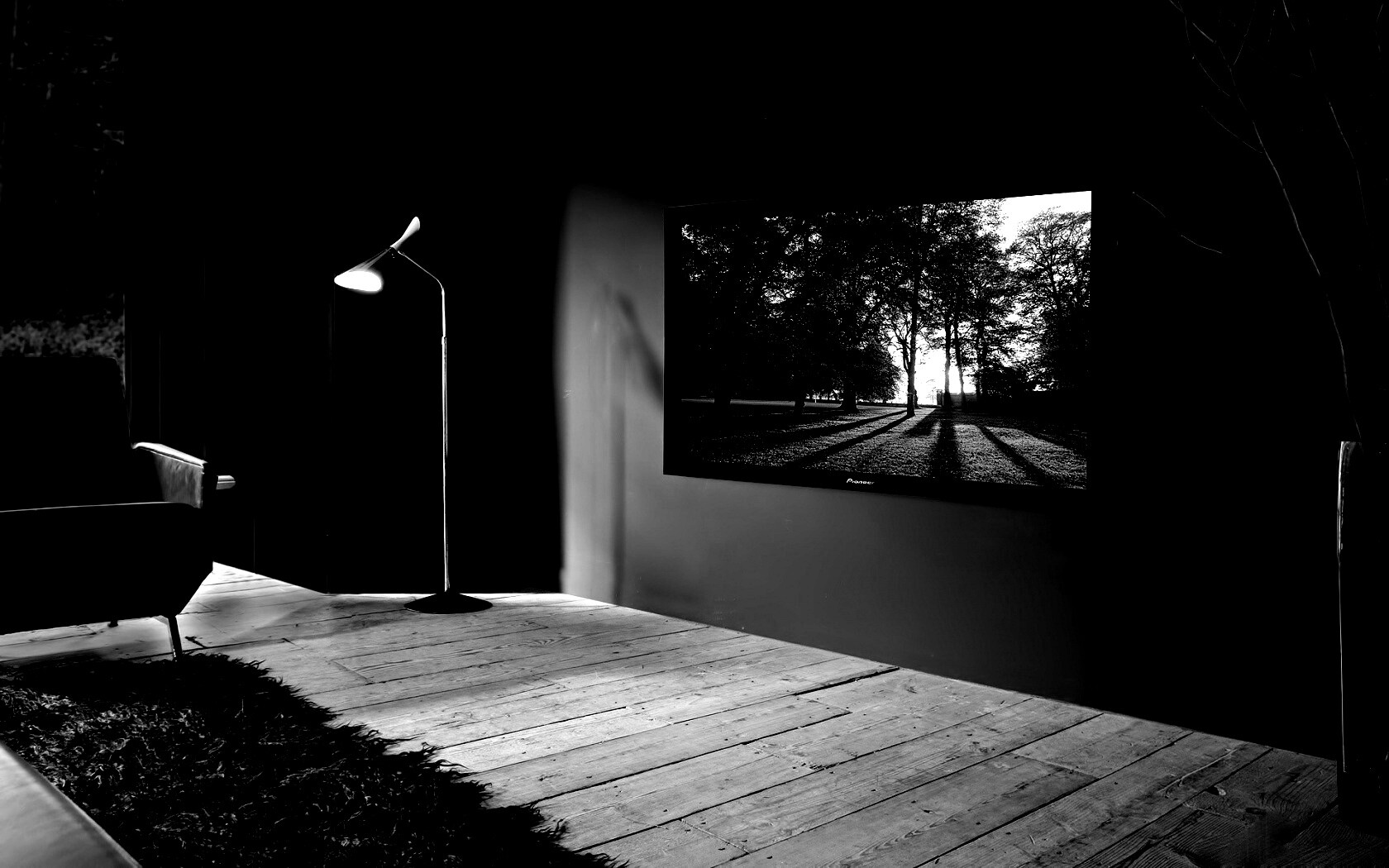 Интересный интерьер квартиры в минималистическом стиле обои