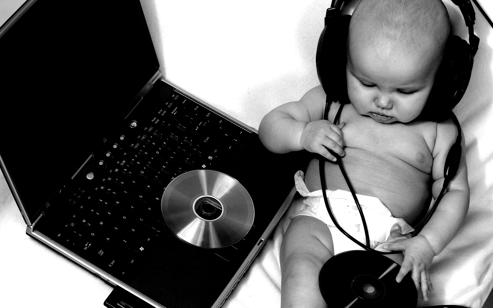 Маленький диск жокей обои