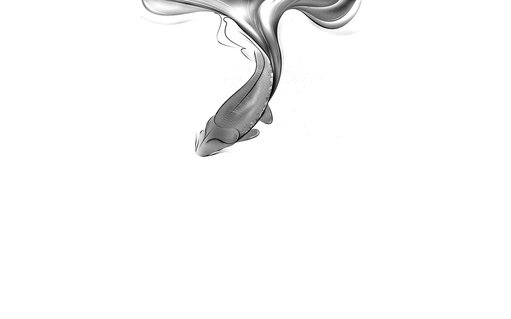 Золоая рыбка  обои