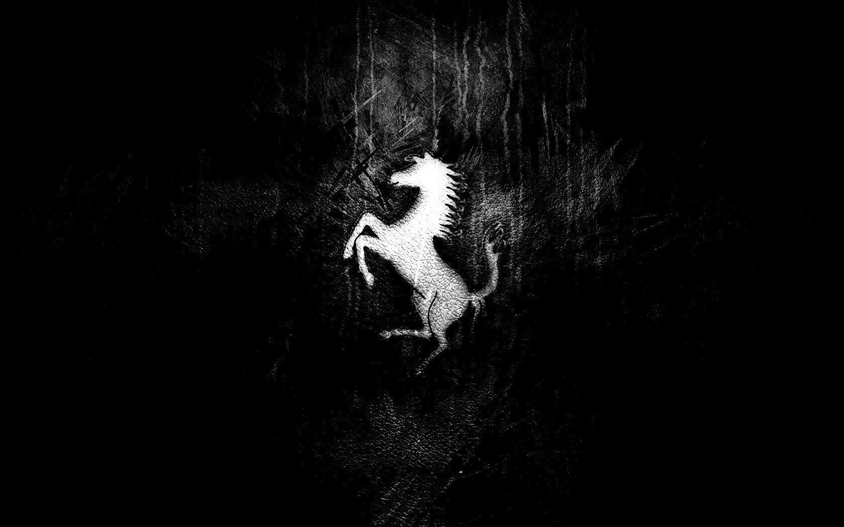 Конь из песка обои