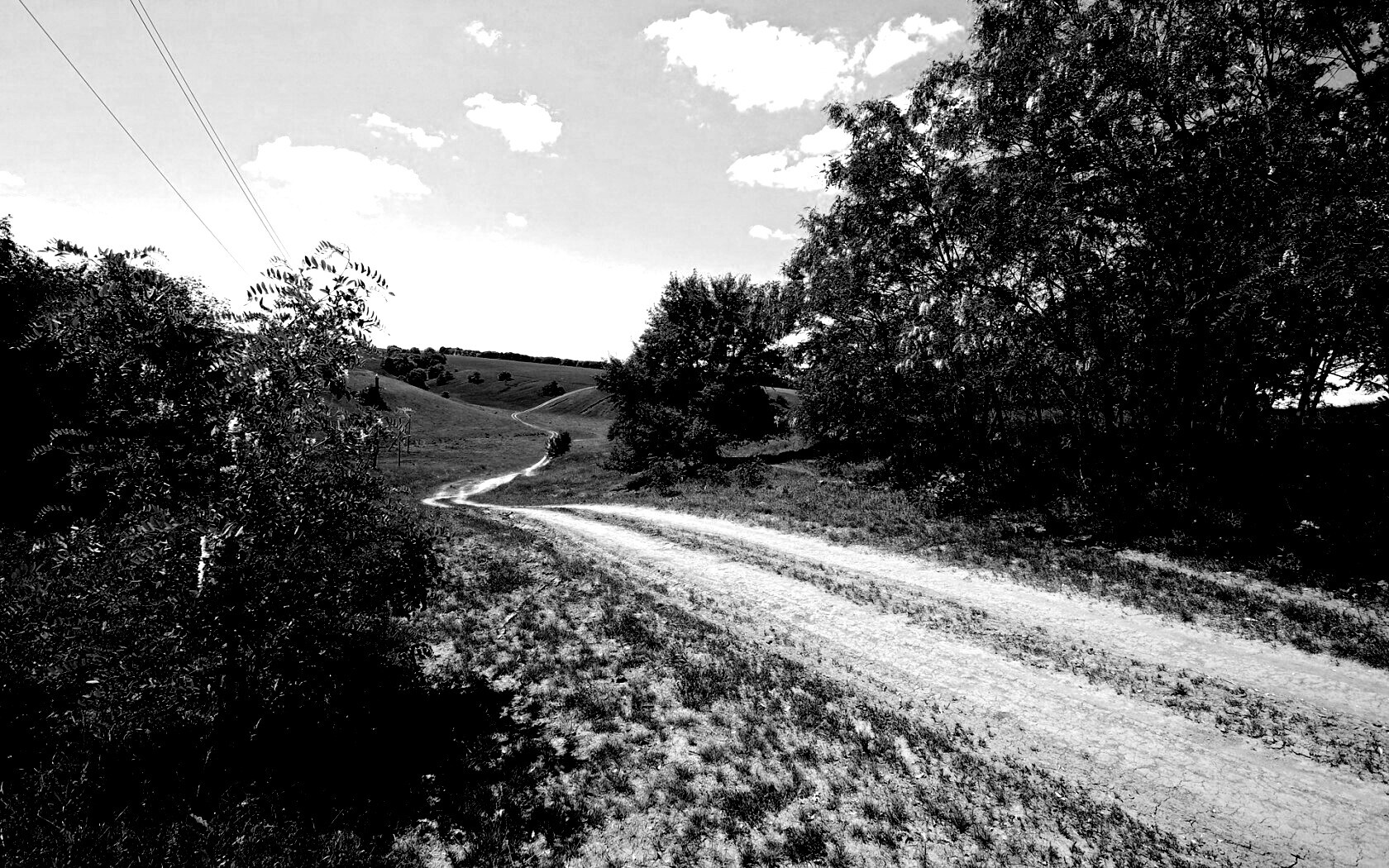 Просёлочная дорога обои