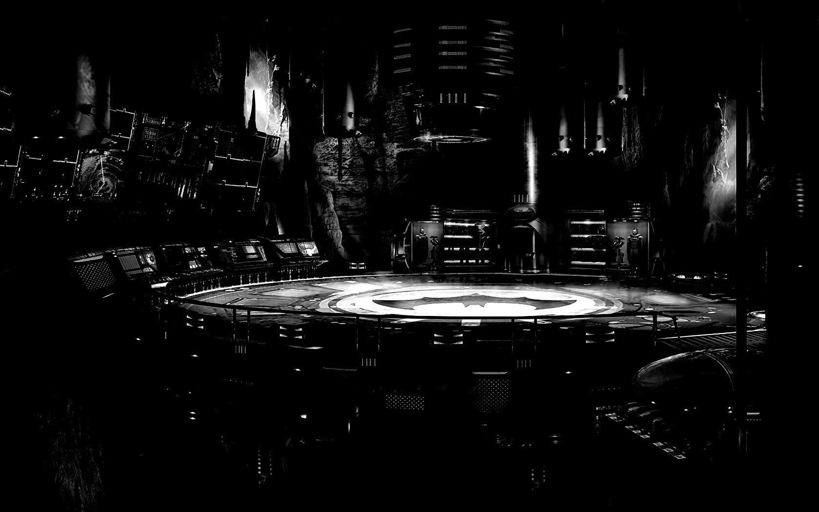 Убежище бэтмена обои