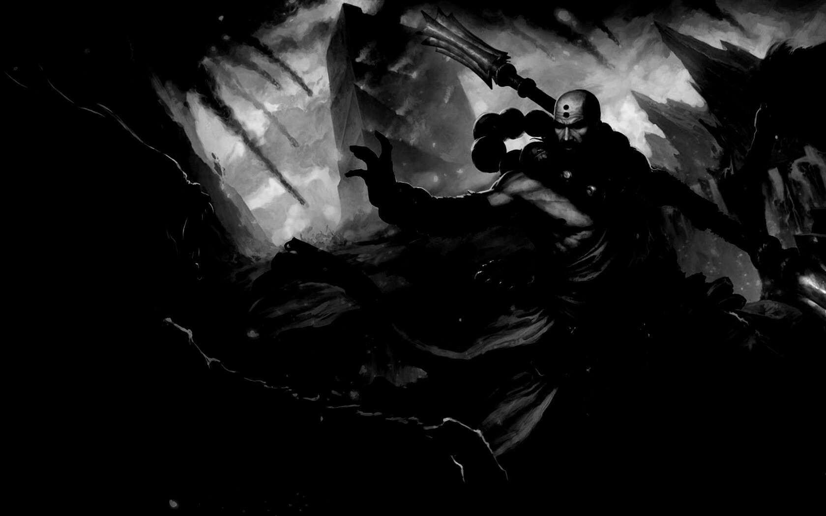 Монах из Diablo 3 обои