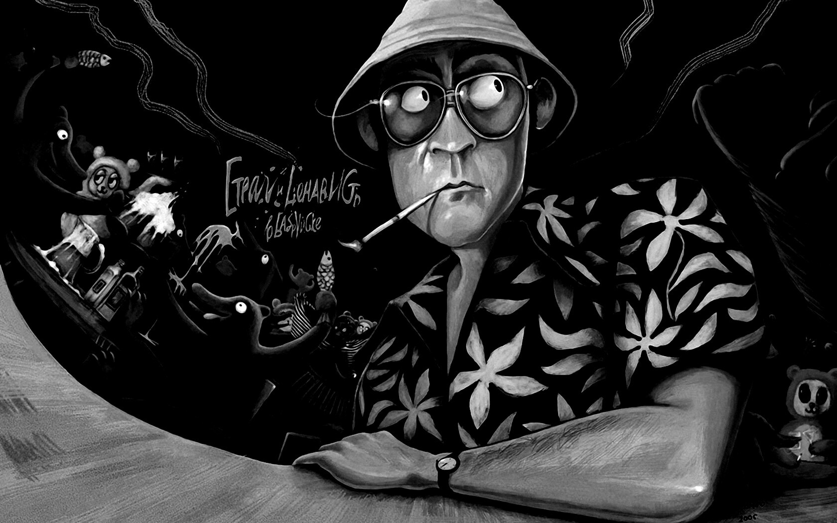 Страх и ненависть в Лас-Вегасе обои