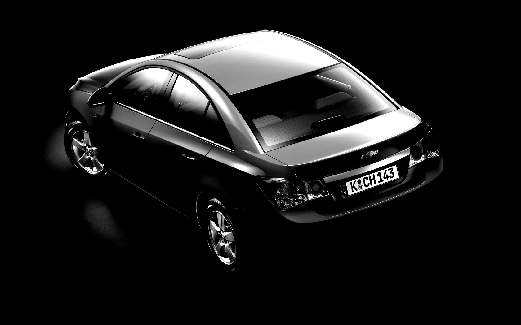 Шевроле Cruze красного цвета обои