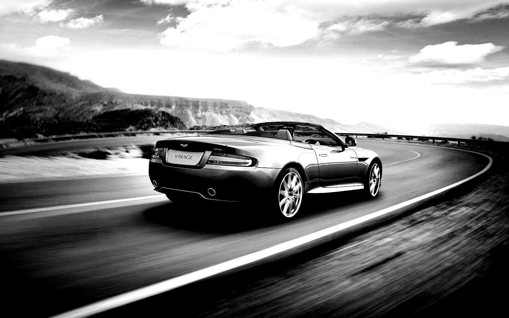 Астон кабриолет обои