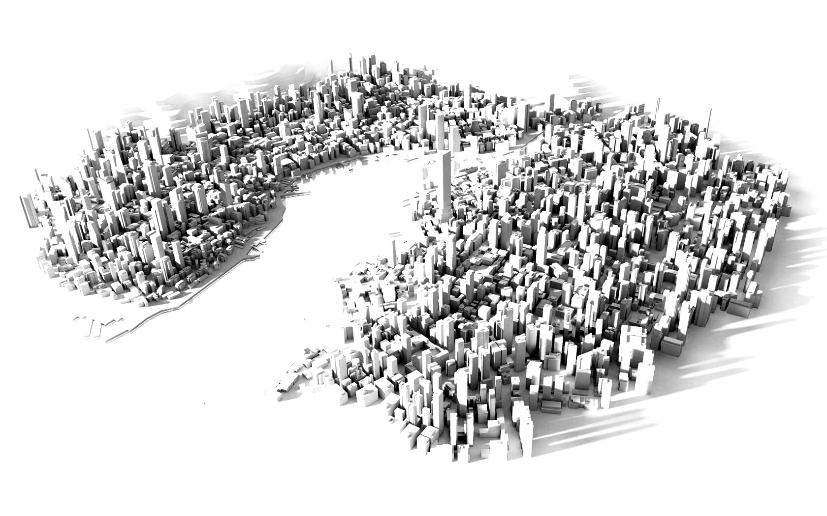 Город из Mirrors Edge обои