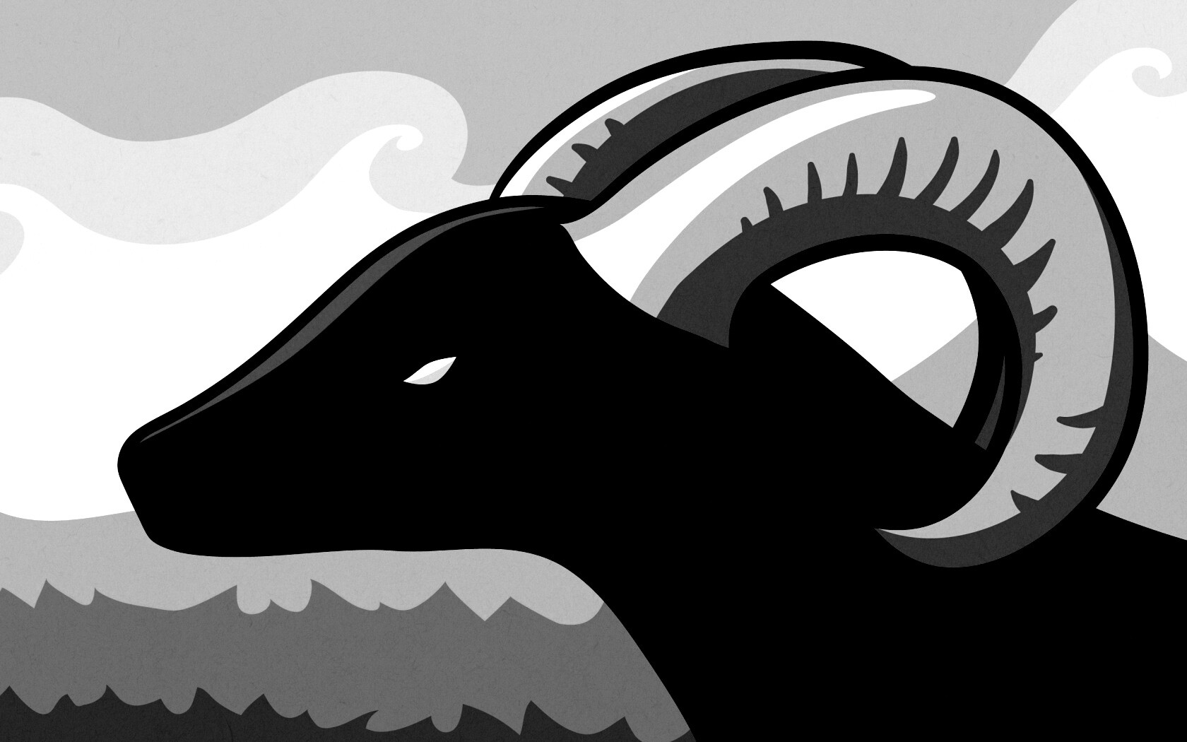 Векторный баран обои