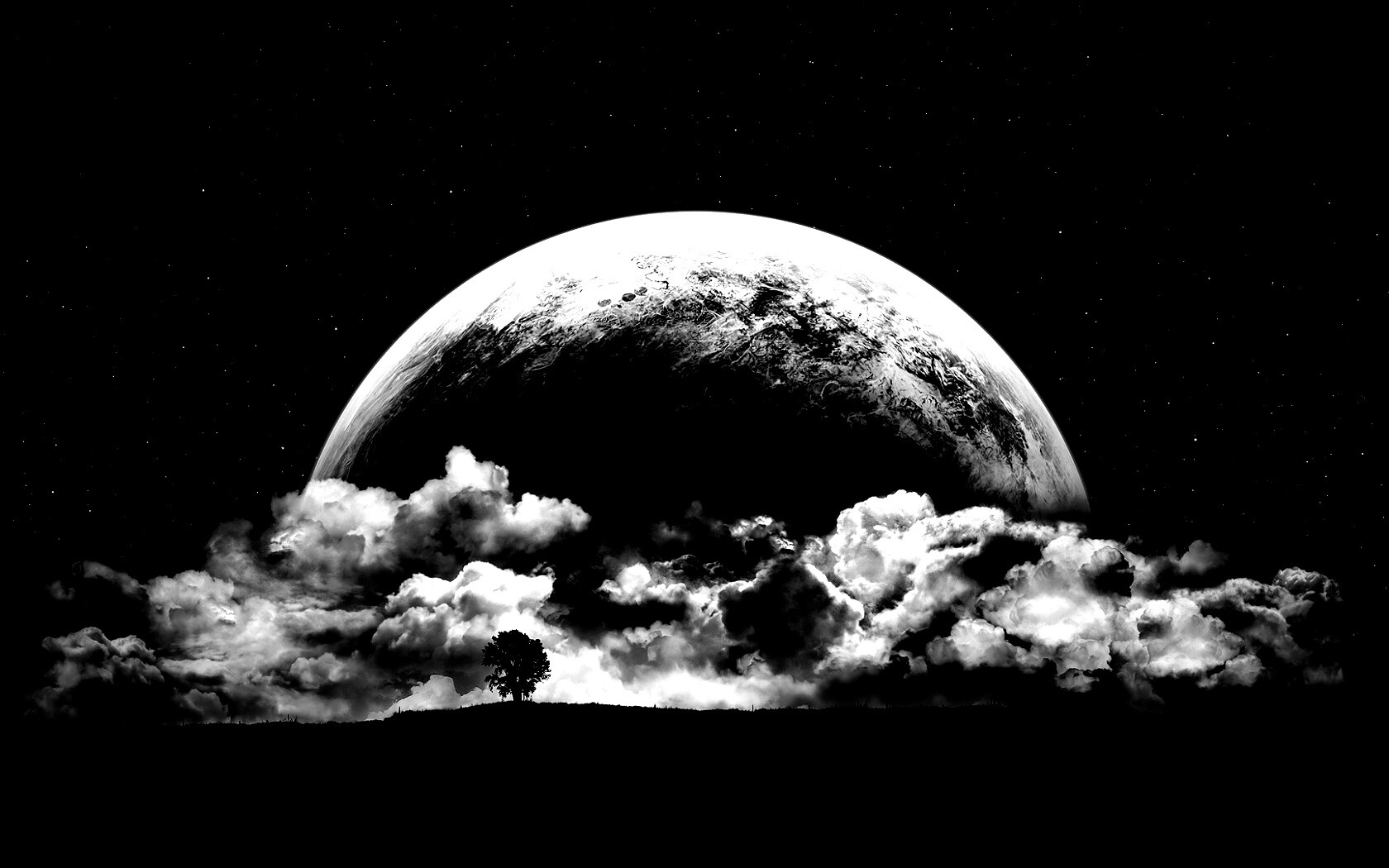 Наедине с вселенной обои