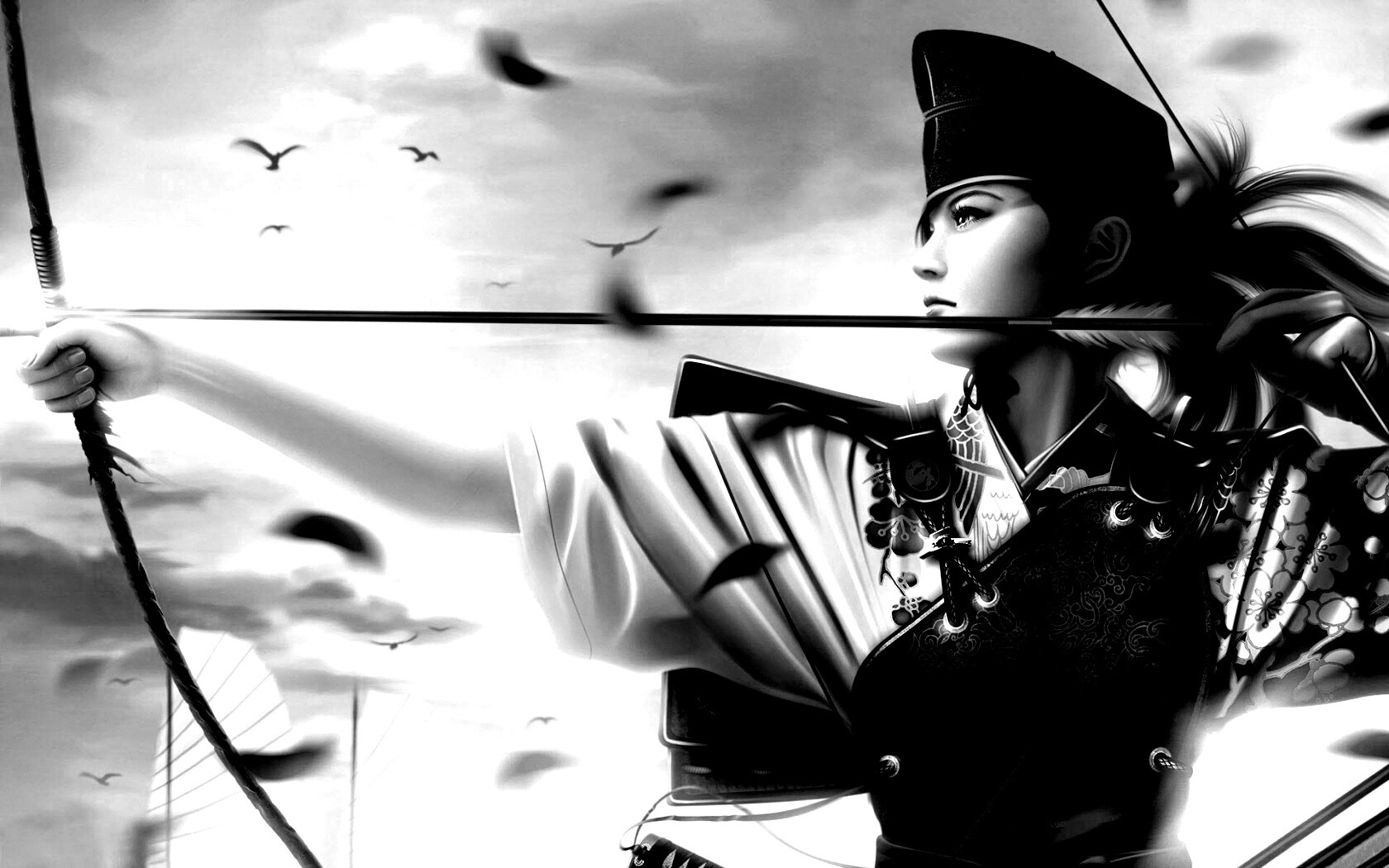 Лучница обои