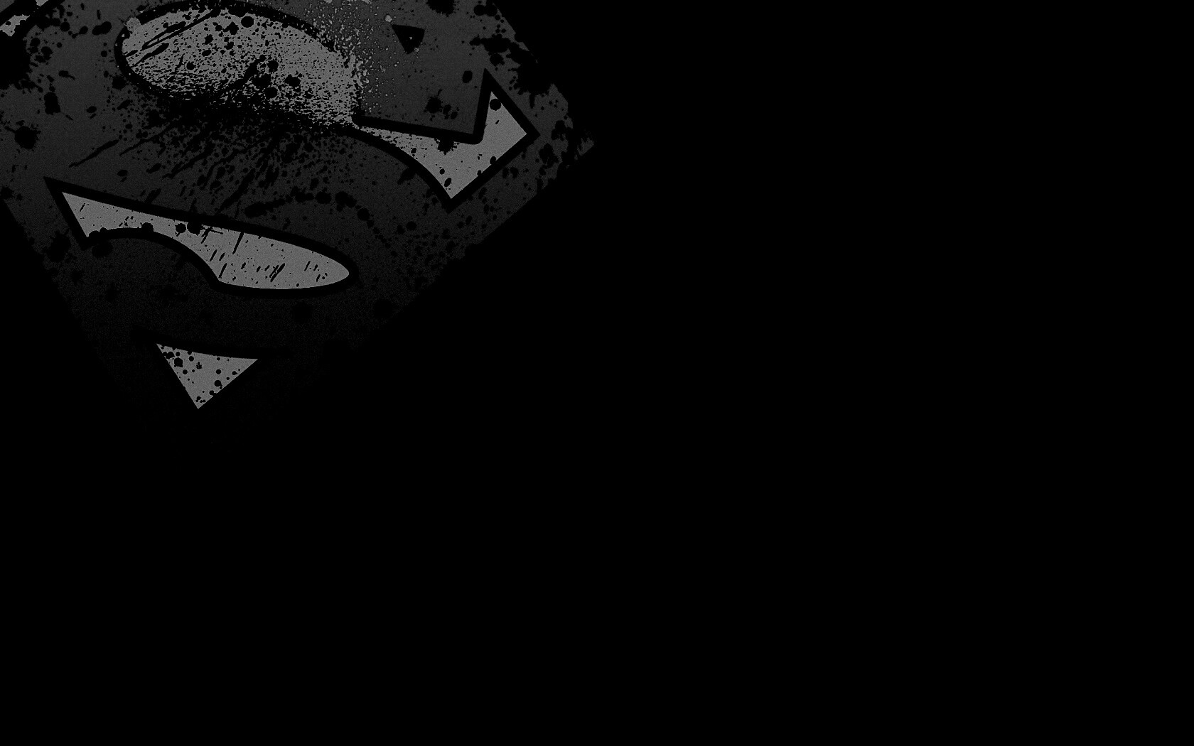 Потертый знак Супермена обои