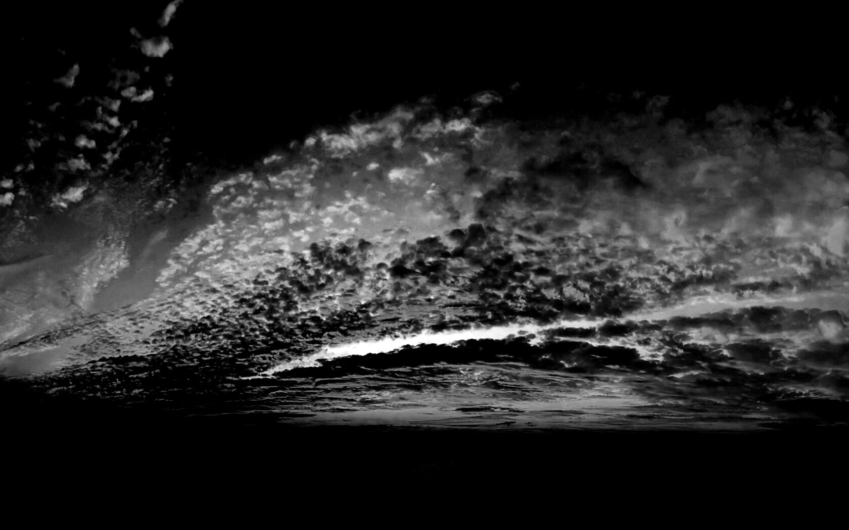 Изумитеьное закатное небо обои