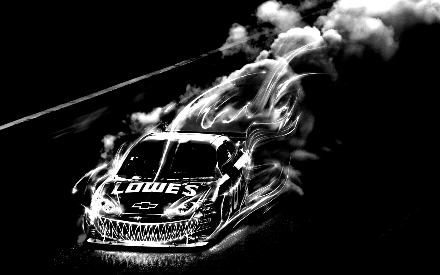 Дорожный монстр обои