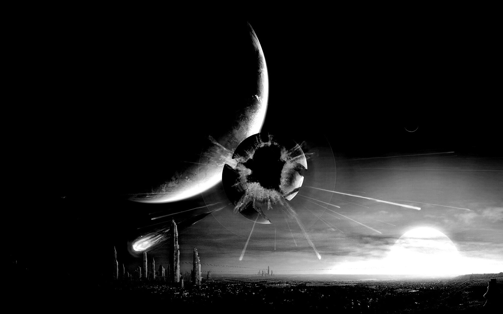 Катастрофа планетарного масштаба обои