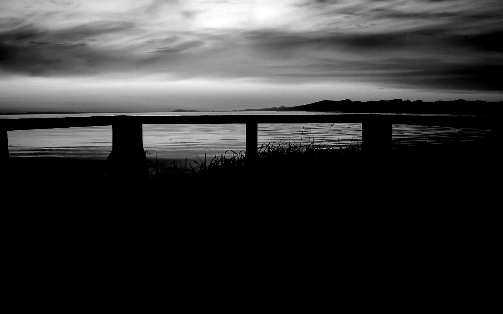 Терасса на море обои