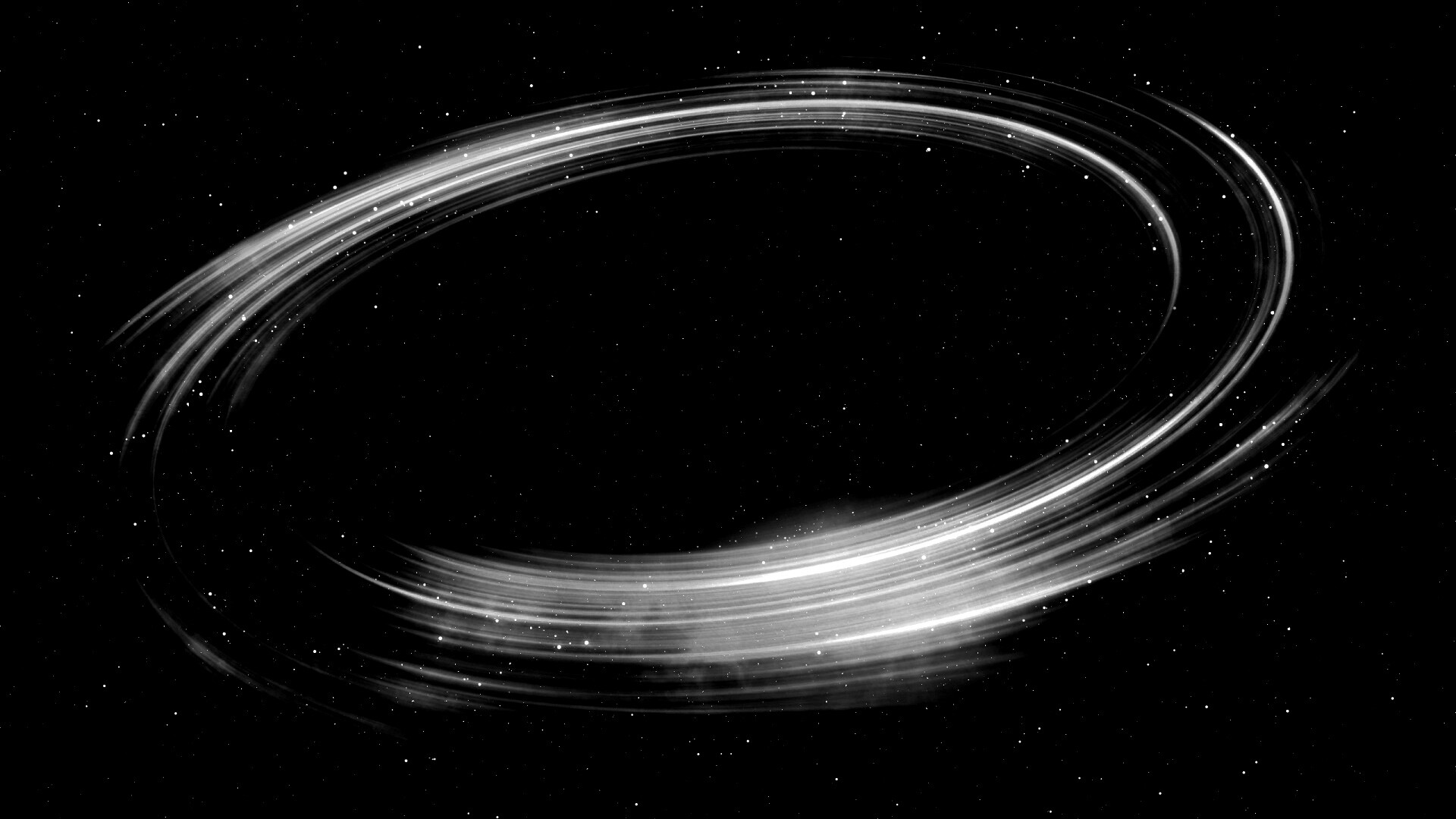 Радужный световой круг обои