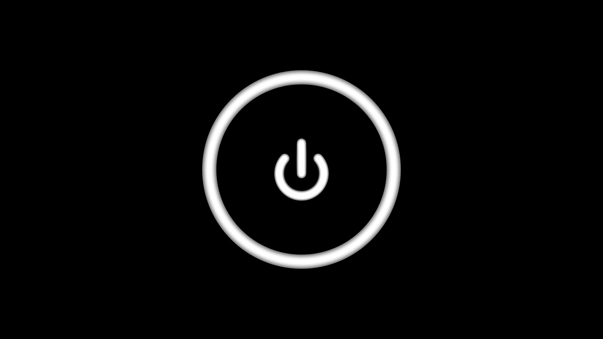 Горящая кнопка запуска обои