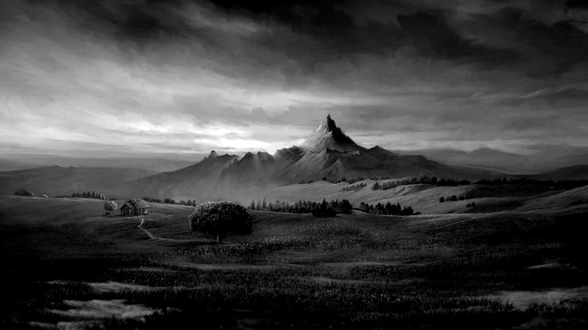 Пейзаж обои