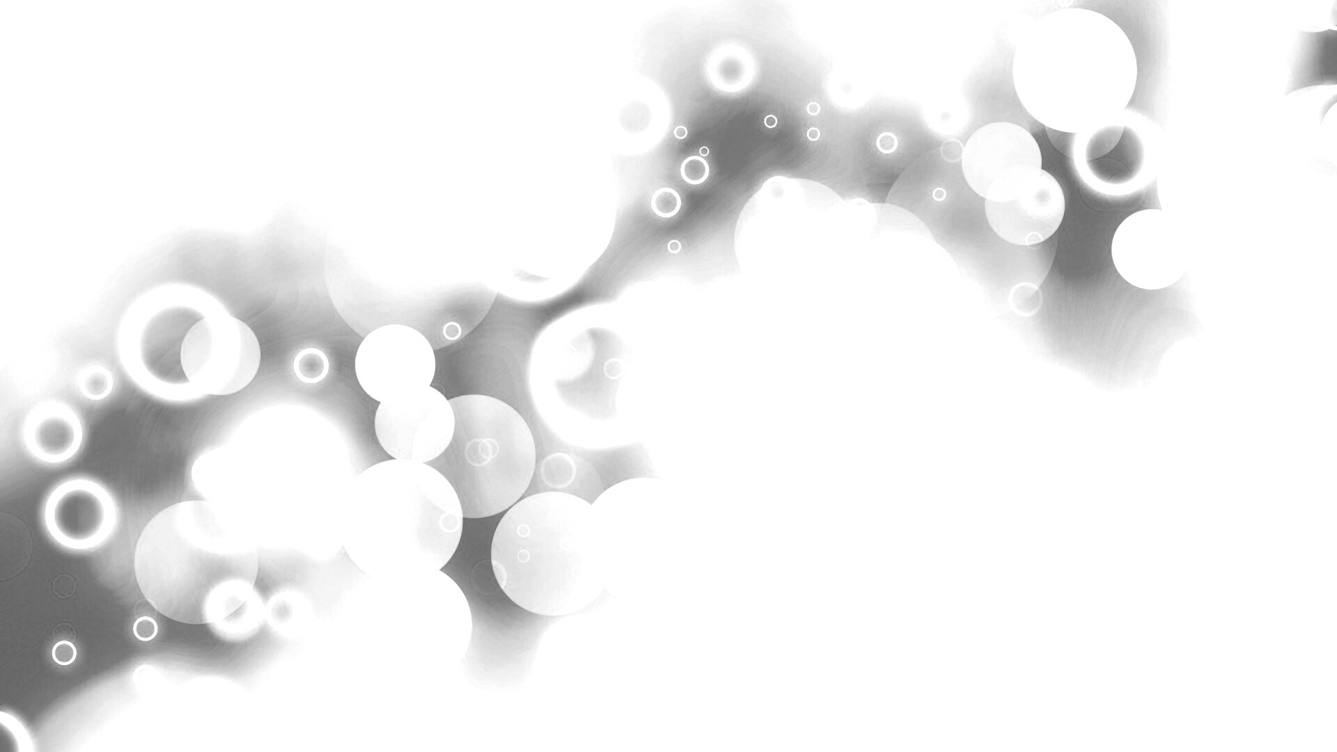 Белые круги и блики обои