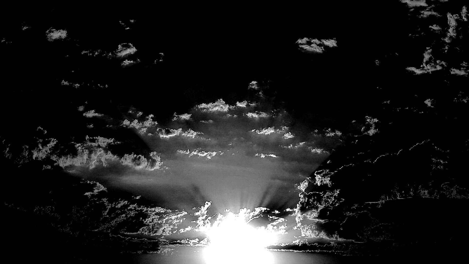 Восход в горах обои