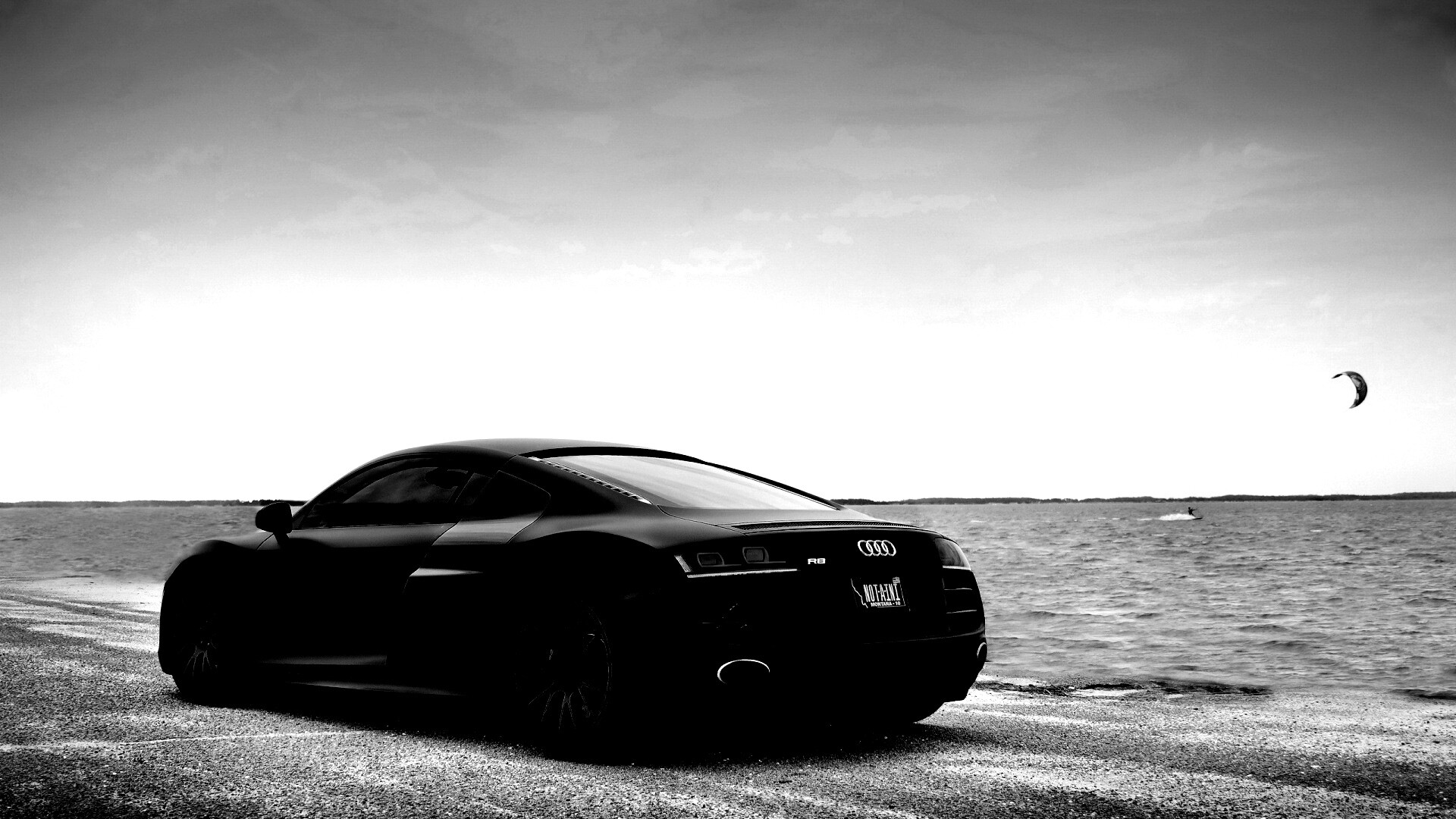 Черный ауди ТТ обои