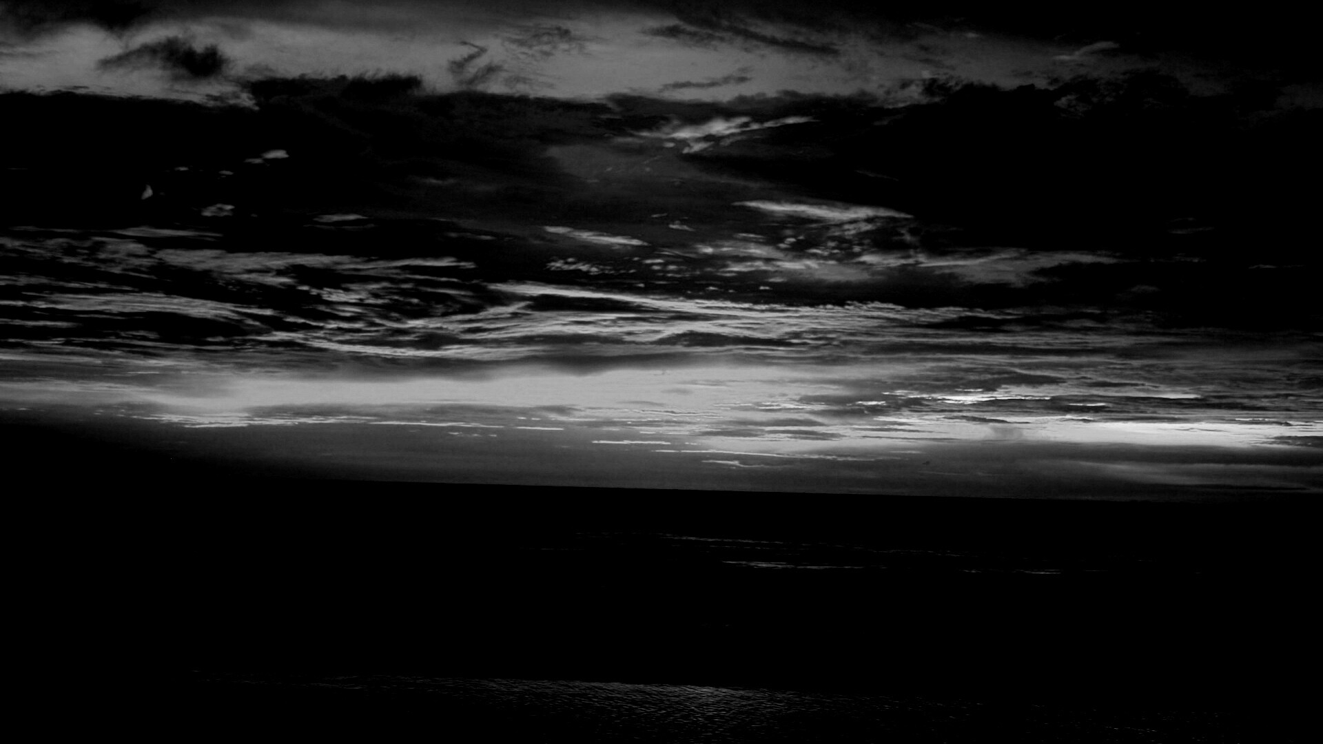 Закат на море обои