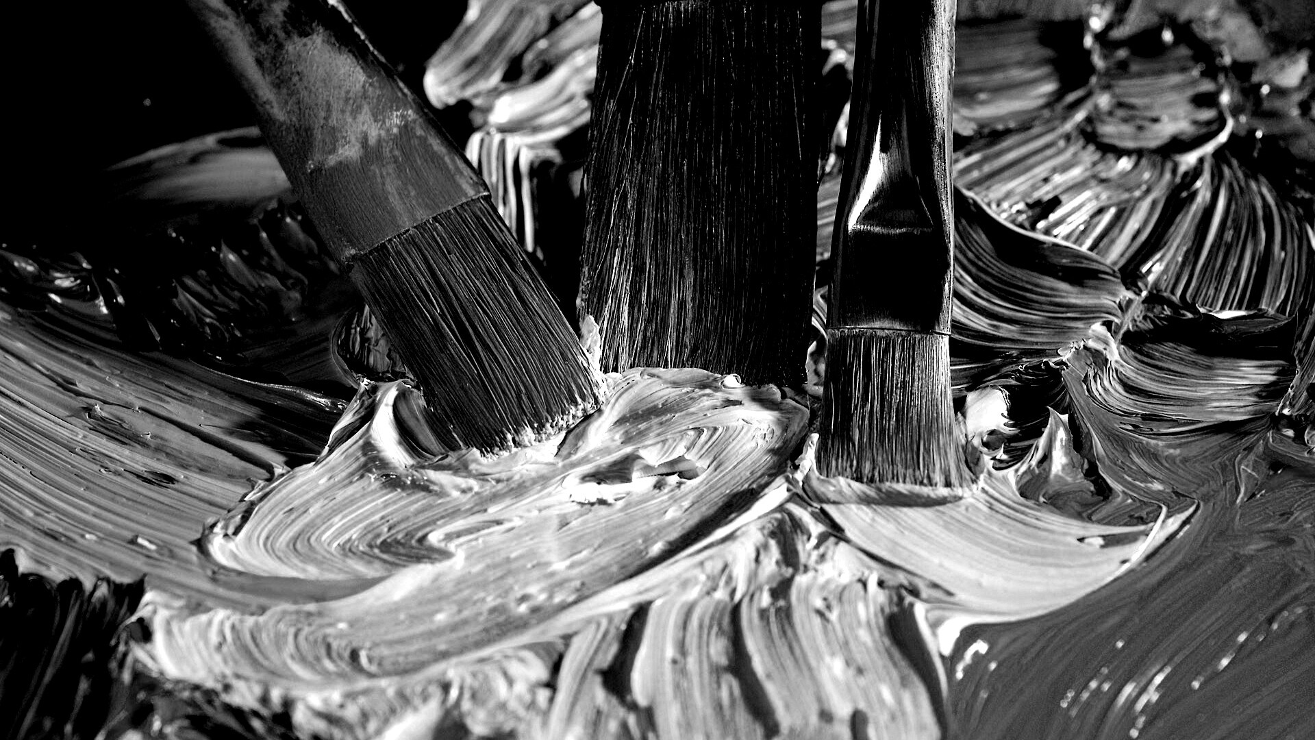 Масляные краски обои