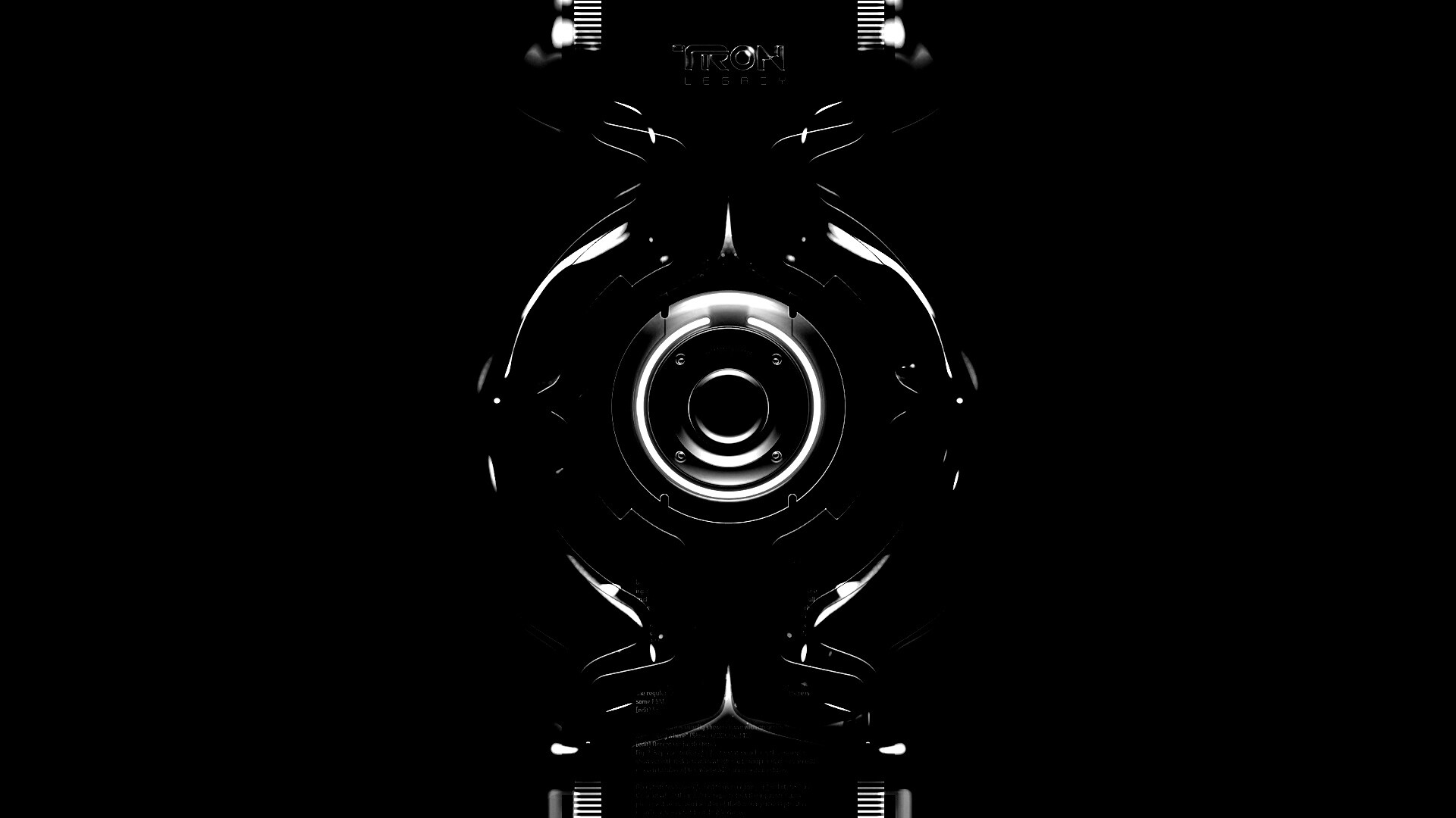 Tron Data Amber обои