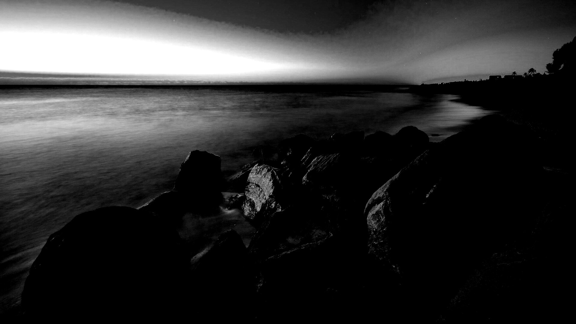 Камни на берегу обои