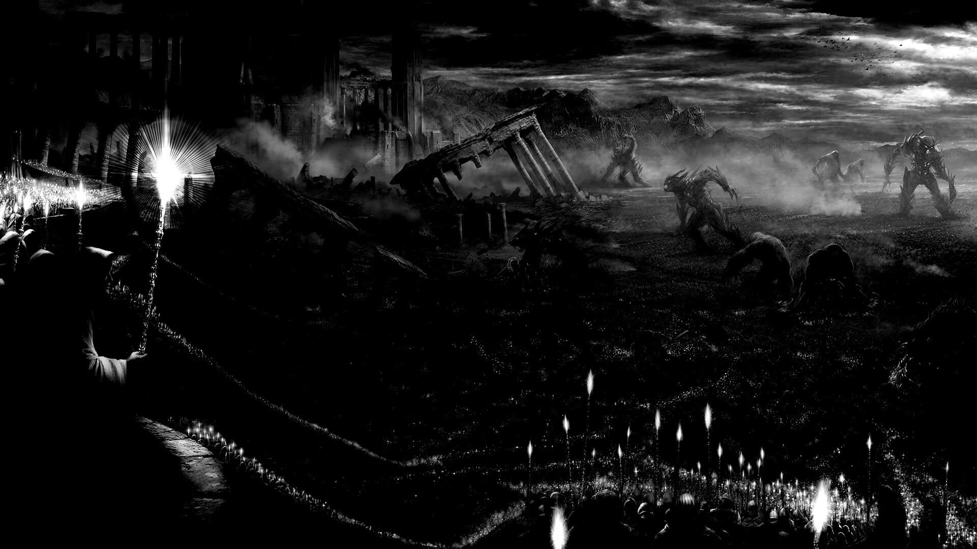 Добро против зла обои