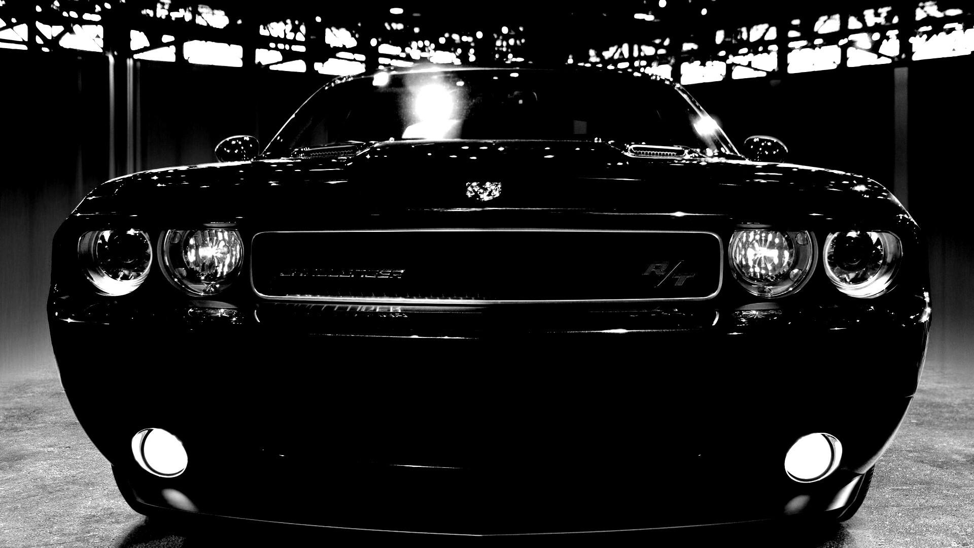 Фары Dodge Challender обои