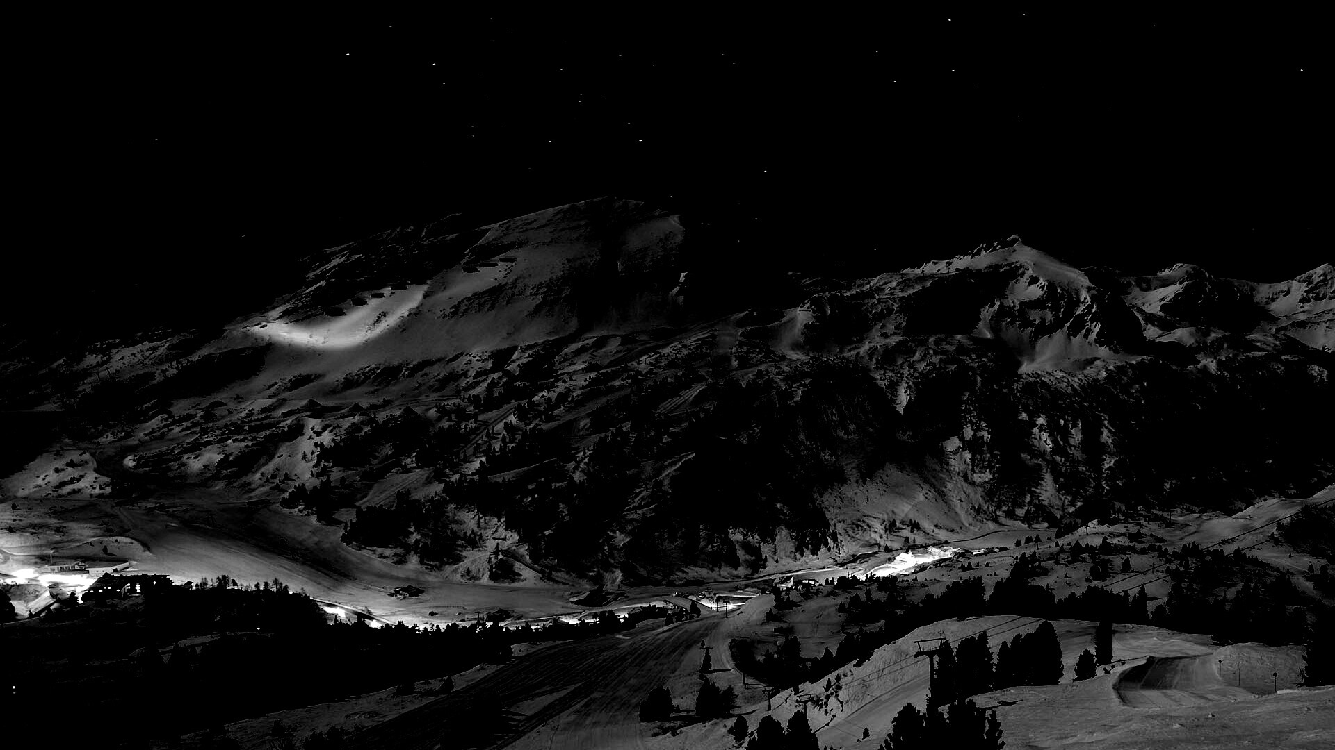 Горнолыжный курорт обои