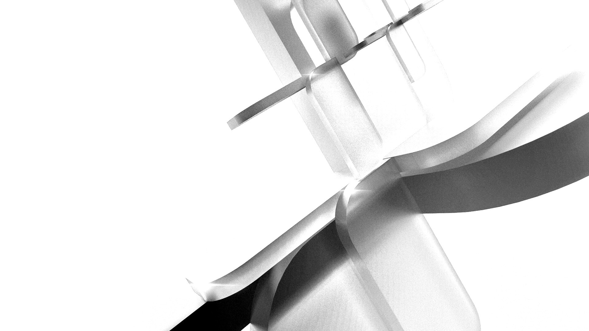 Абстракция из полупрозрачных фигур обои