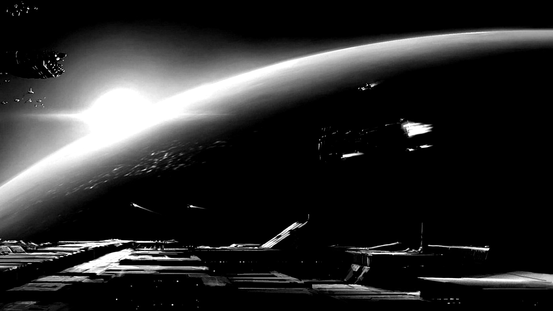 Космическая баталия обои